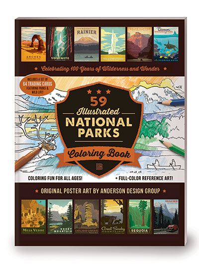National Parks Coloring Book