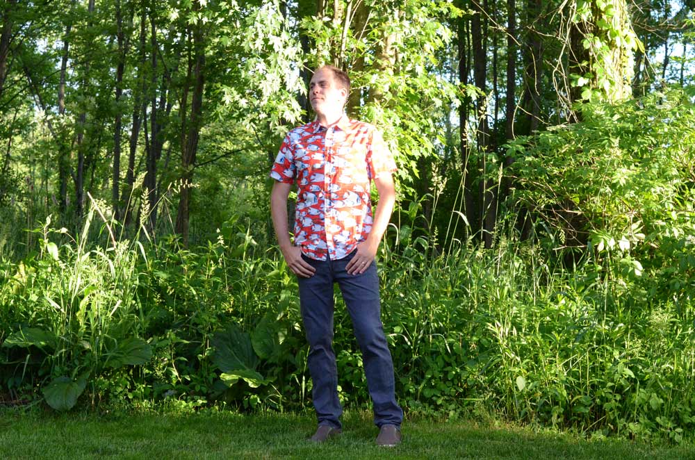 Royal Robbins Throwback Fish Short Sleeve shirt