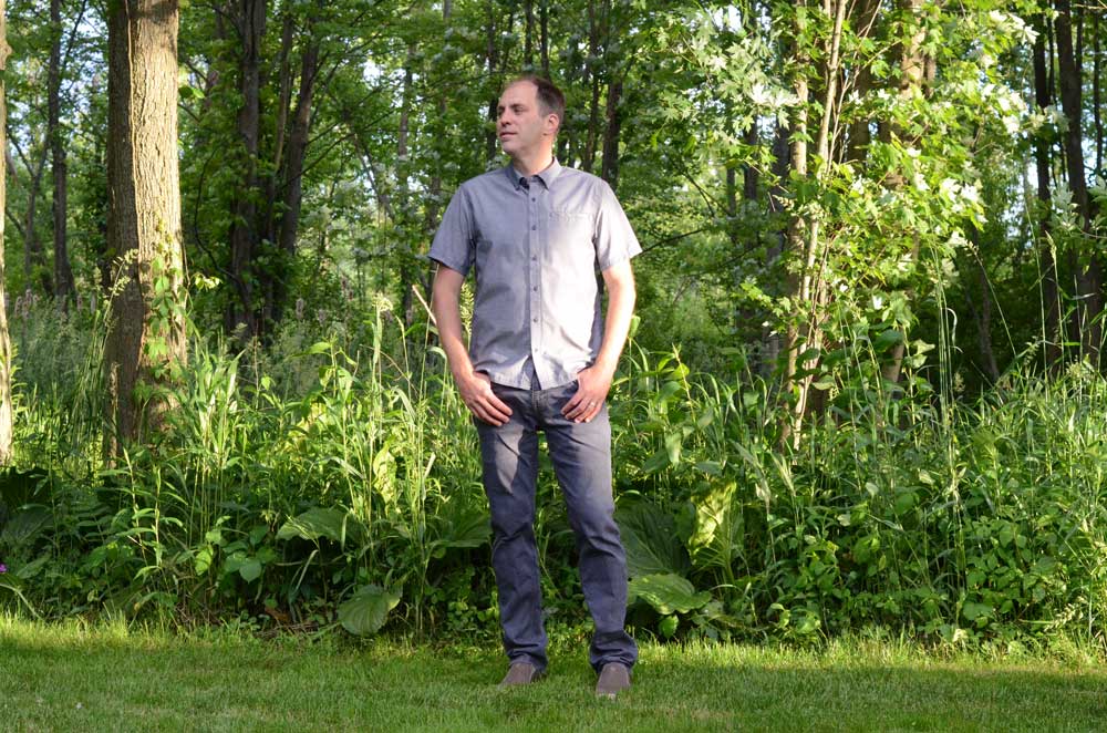 Smartwool Men's Summit County Chambray Short Sleeve