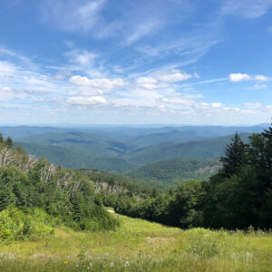 Vermont Mountains along the Velomont Trail
