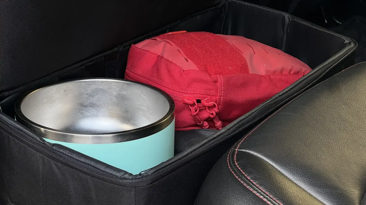 Orvis Dog Set Extender and YETI Dog bowl