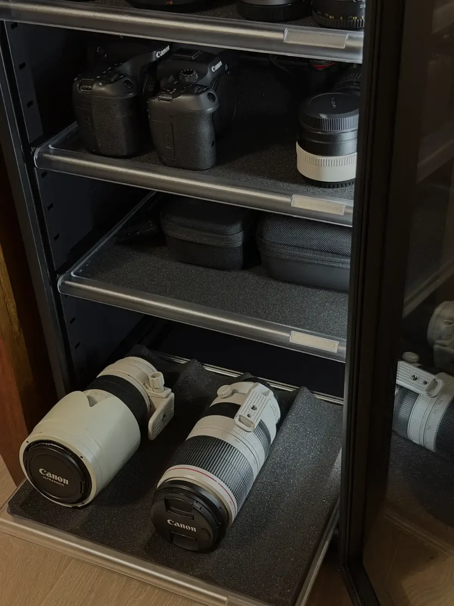 Ruggard Electronic Dry Cabinet controls