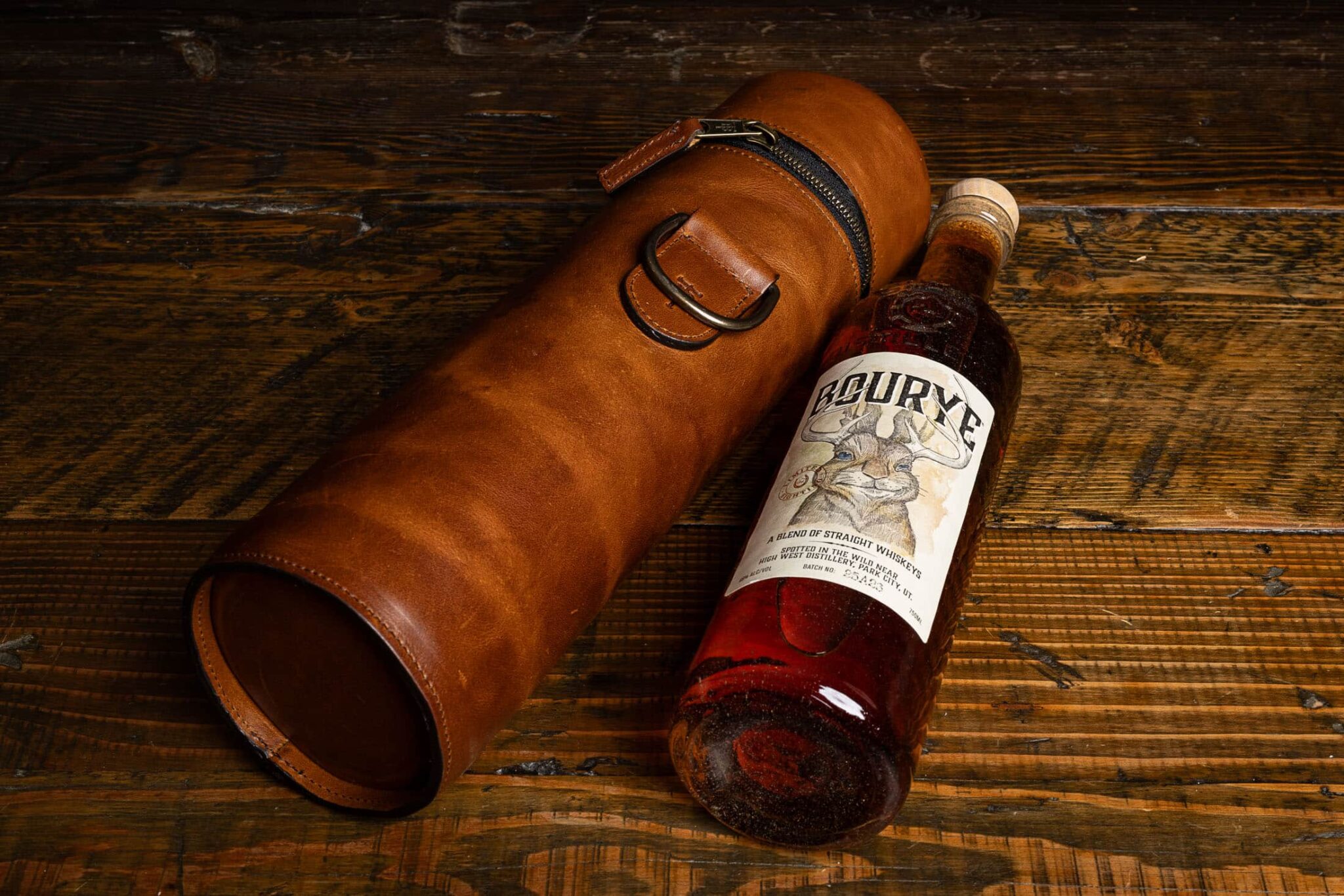 Tom Beckbe Leather Bottle Bag