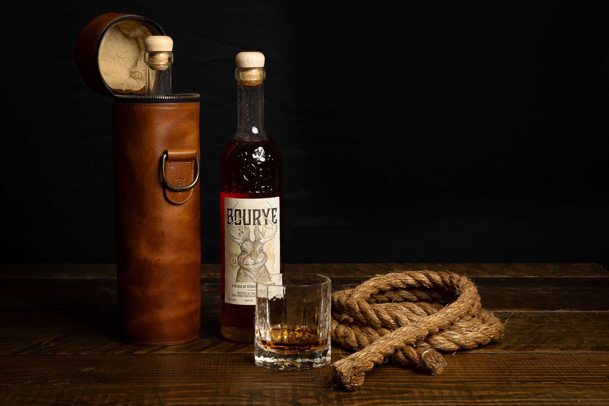 Tom Beckbe Leather Bottle Bag