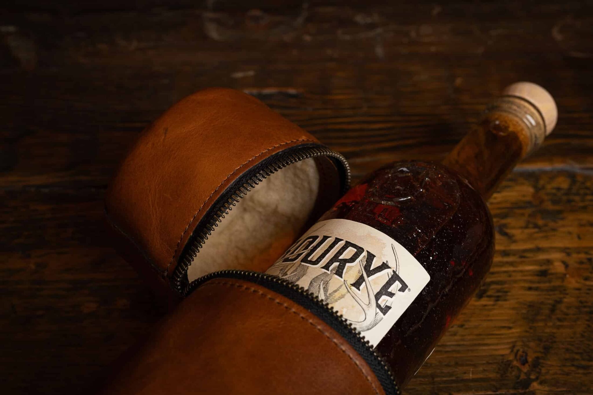 Tom Beckbe Leather Bottle Bag